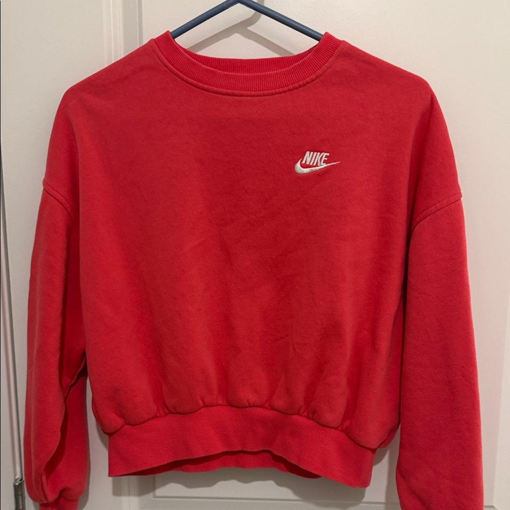 Nike Kids pink  Sweatshirt with Logo